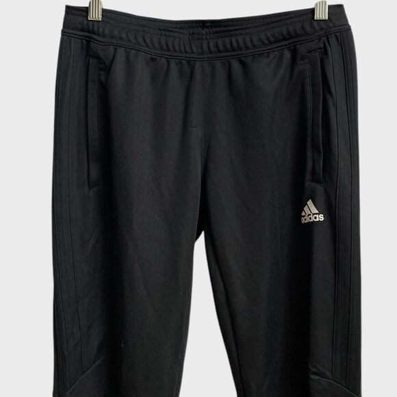 Adidas Climacool Training Pants Women's Size S Black on Black Soccer Pants - Picture 2 of 16